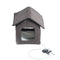 Heated Outdoor Cat House Cozy Shelter For Cold Weather Pets