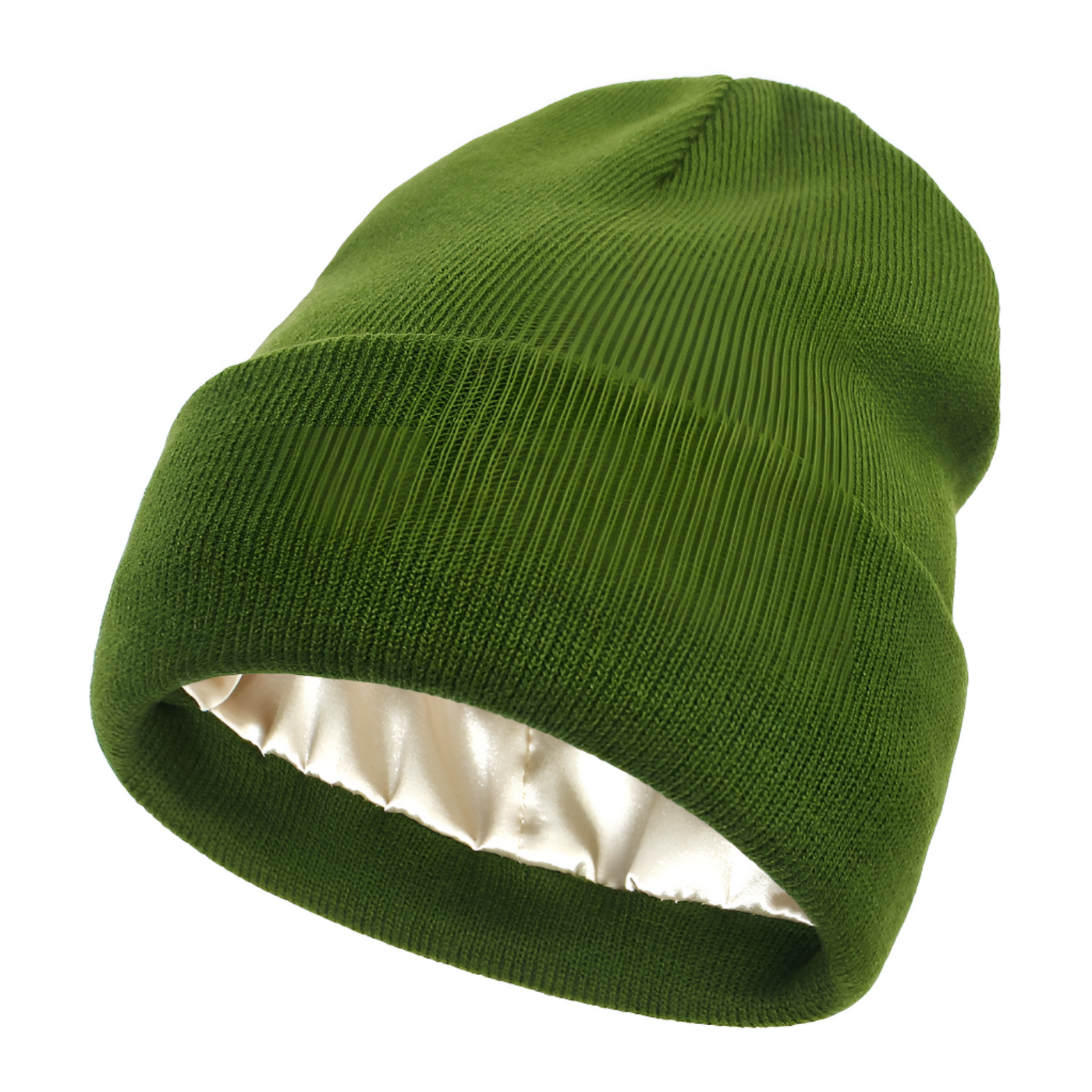 Anti-Frizz Beanie With Comfortable Silk Lining For Smooth Hair
