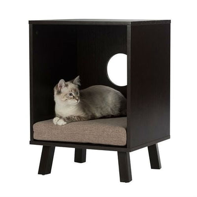 Cat Bed End Table Cube Lounge For Cozy Cats
