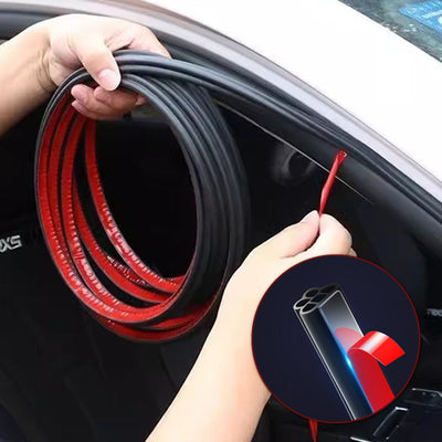 Car Noise Reduction Seal Strip Rubber Dust Proof Weatherproof