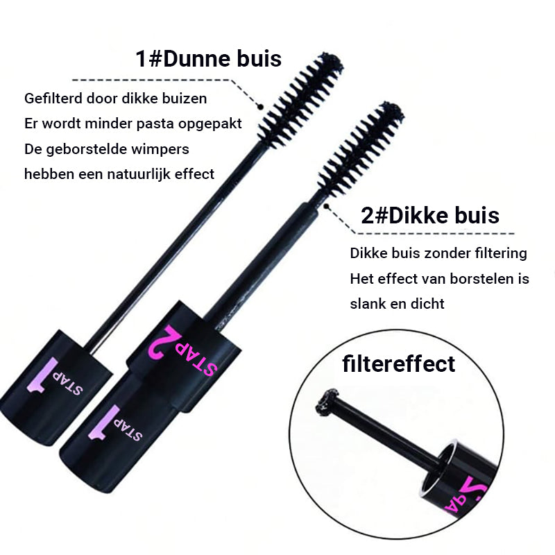4D Mascara Long Thick Curl Duo Lash Enhancer Set