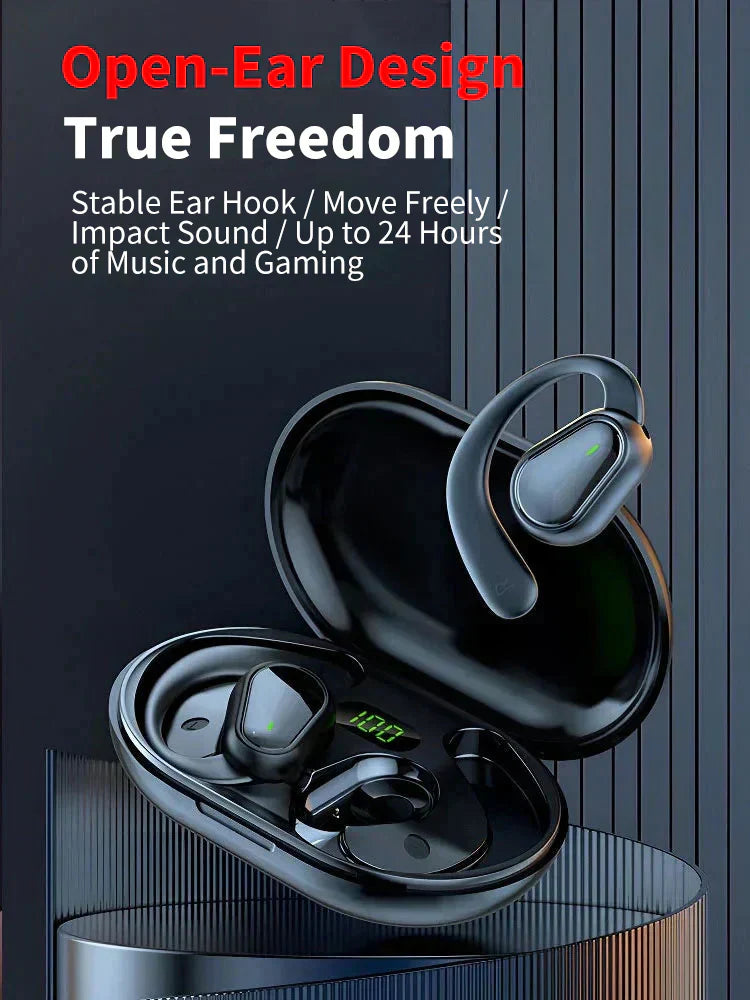 Bluetooth Bone Conduction Earbuds Wireless Comfortable Sound