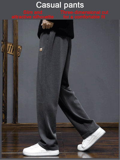 Men's Stretch Pants Super Elastic Comfortable Fit Casual Wear