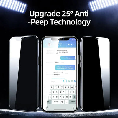 Privacy Screen Protector Tempered Film Dust Free Anti-Peeping Barrier