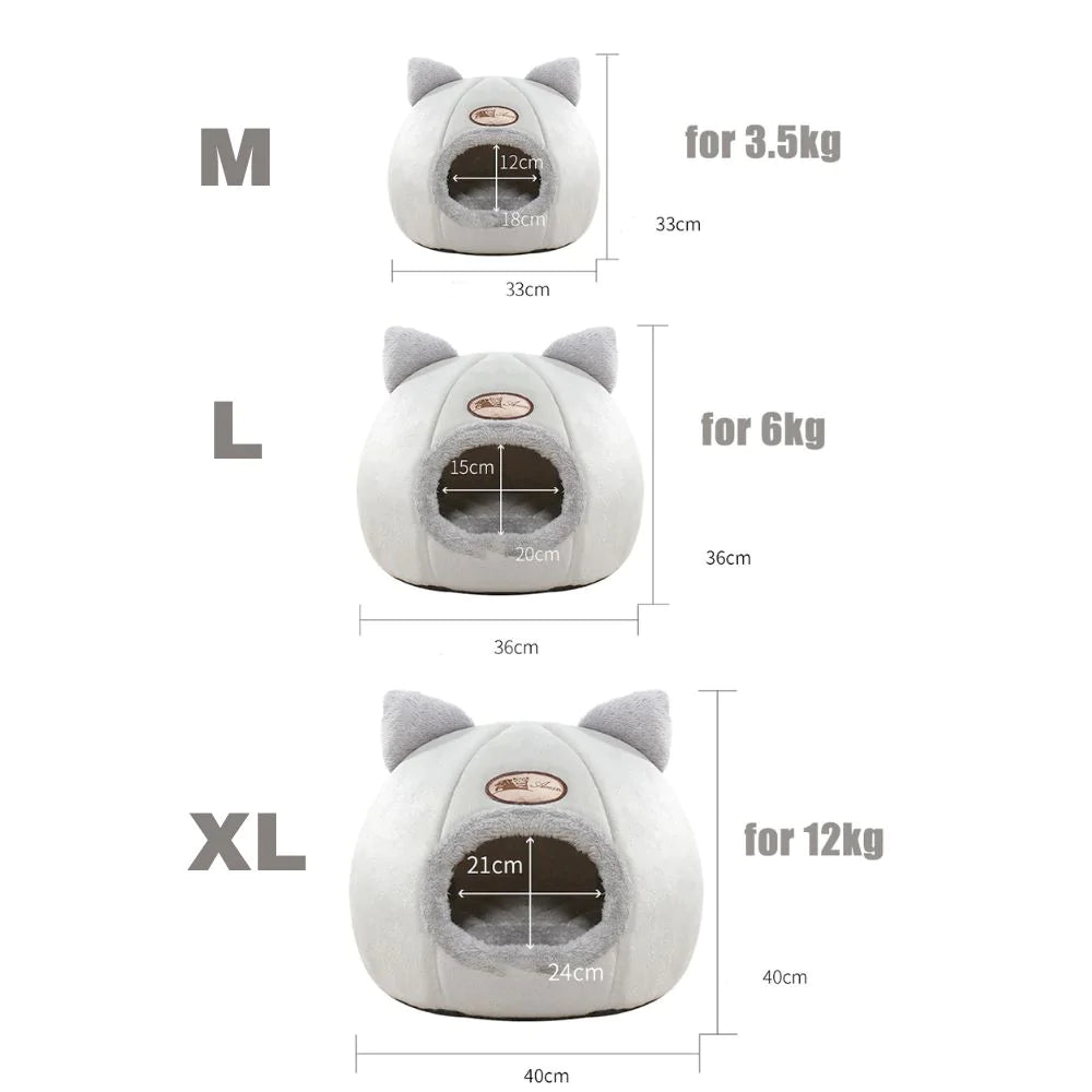 Cozy Pet Bed 2 In 1 Comfortable Pet House Bed
