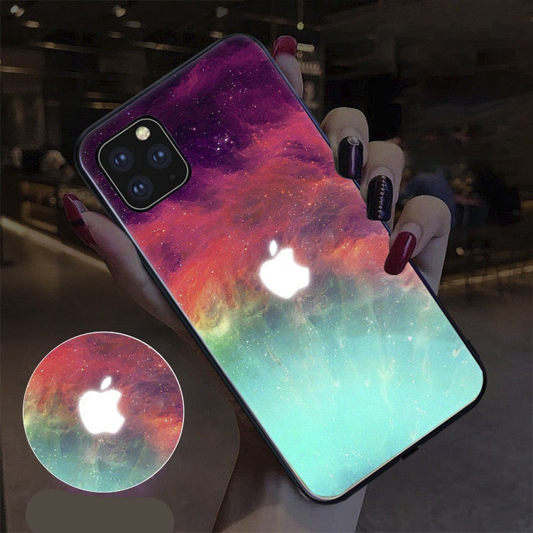 LED IPhone Case Glowing Light Protection Cover