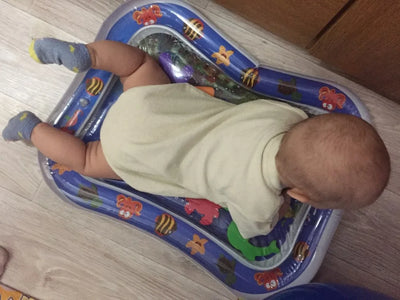 Inflatable Water Mat For Babies Summer Fun Splash Play Mat