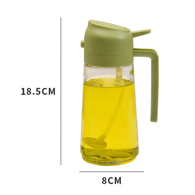 EZPour Glass Oil Dispenser For Precise Mess-Free Pouring