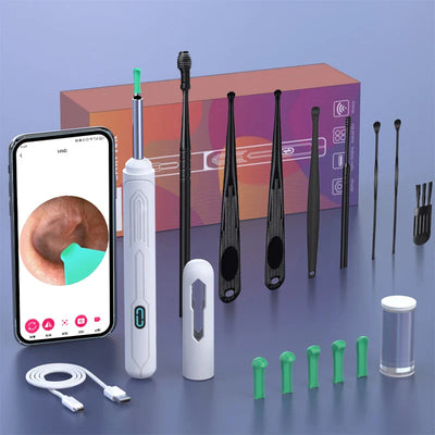Ear Cleaner With Camera USB C Charging Otoscope Endoscope Set