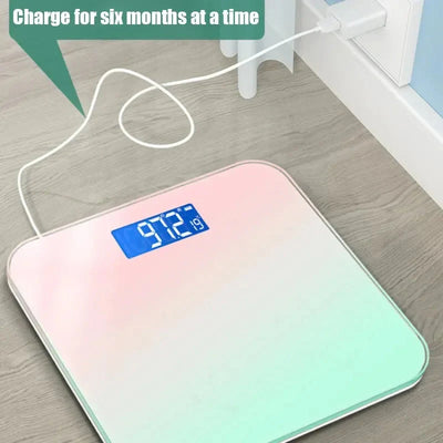 Smart Bathroom Scale Digital LCD Electronic Body Weight Monitor