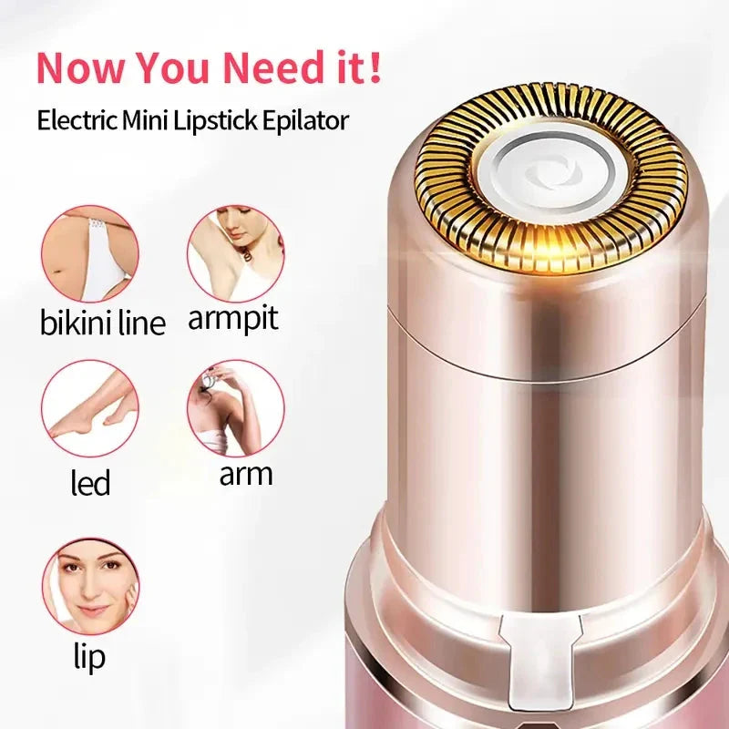 Electric Hair Removal Trimmer Facial Eyebrow Ear Nose Kit