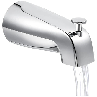 Bathroom Tub Spout 5 1/4 Inch Reach Wall Mount With Shower