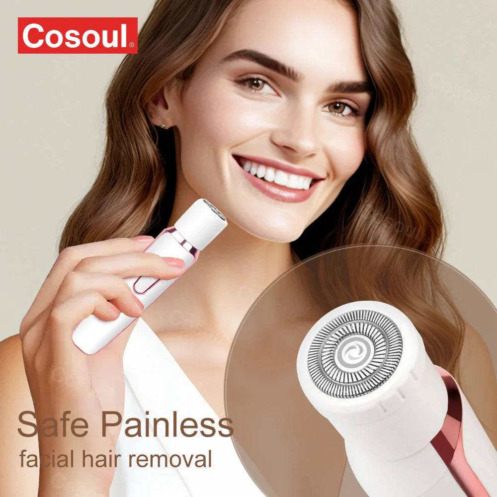 Women's Electric Shaver Body Hair Trimmer For Bikini Armpit Face