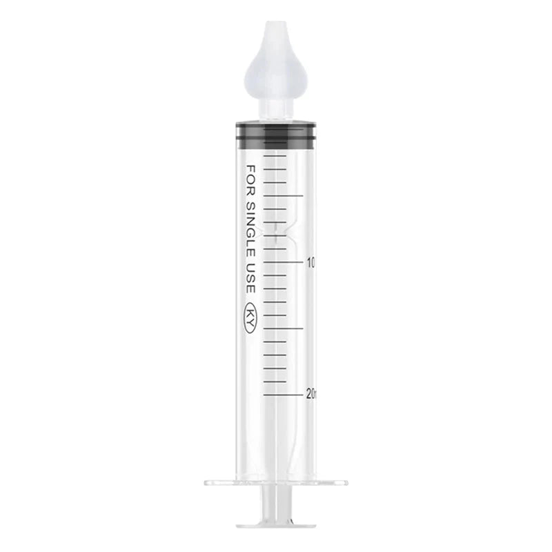Baby Nasal Aspirator 20ml Syringe Nasal Irrigator Nose Cleaner