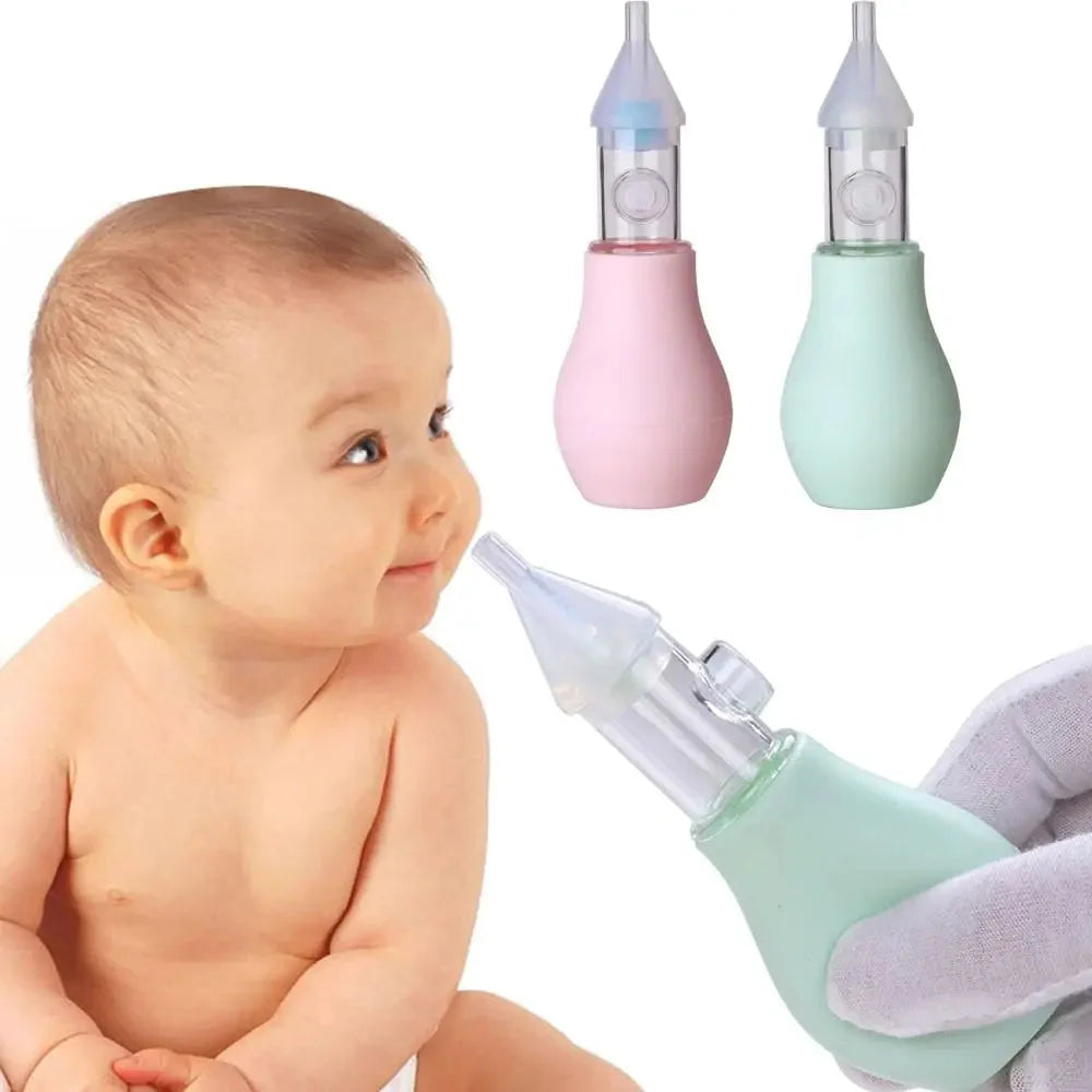Easy Squeezy Reusable BPA Free Baby Nose Cleaner Sucker