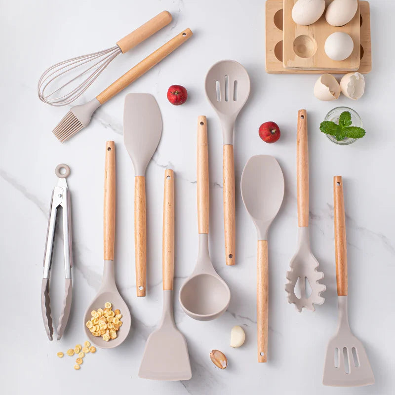 ChefEase Elite 12pcs Kitchen Utensil Set For Cooking