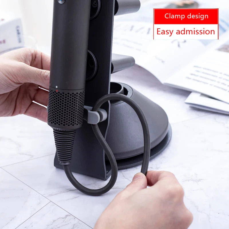 Hair Dryer Stand Holder Portable Bathroom Organizer Bracket For Dyson
