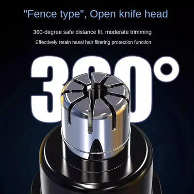 Nose Hair Trimmer Rechargeable Painless Ear And Nose Grooming Tool