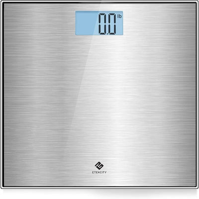 Body Weight Bathroom Scale Large Blue LCD Backlight Display