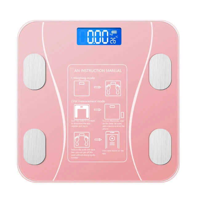 Body Fat Scale Wireless Digital Bathroom Weight Composition Monitor