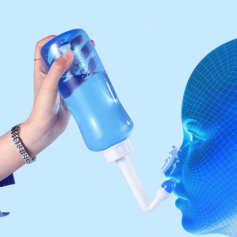 Nasal Irrigator For Adults And Children Cleans Moisturizes Protects