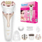 Women Electric Epilator 4in1 Facial Body Shaver Bikini Trimmer