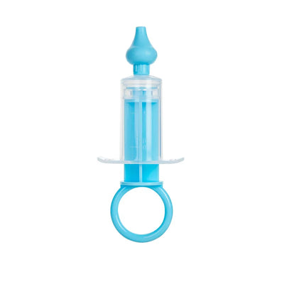 Silicone Nasal Aspirator Baby Nose Cleaner Suction Syringe Irrigator