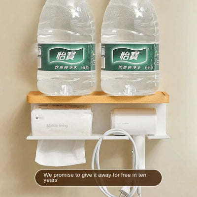 Hair Dryer Holder Bathroom Styling Organizer Blower Storage Rack