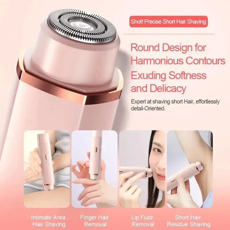 Women's Electric Shaver Double Head Hair Remover For Smooth Skin
