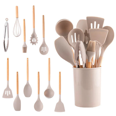 ChefEase Elite 12pcs Kitchen Utensil Set For Cooking