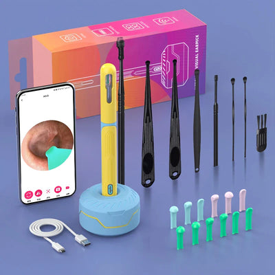 Ear Cleaner With Camera USB C Charging Otoscope Endoscope Set