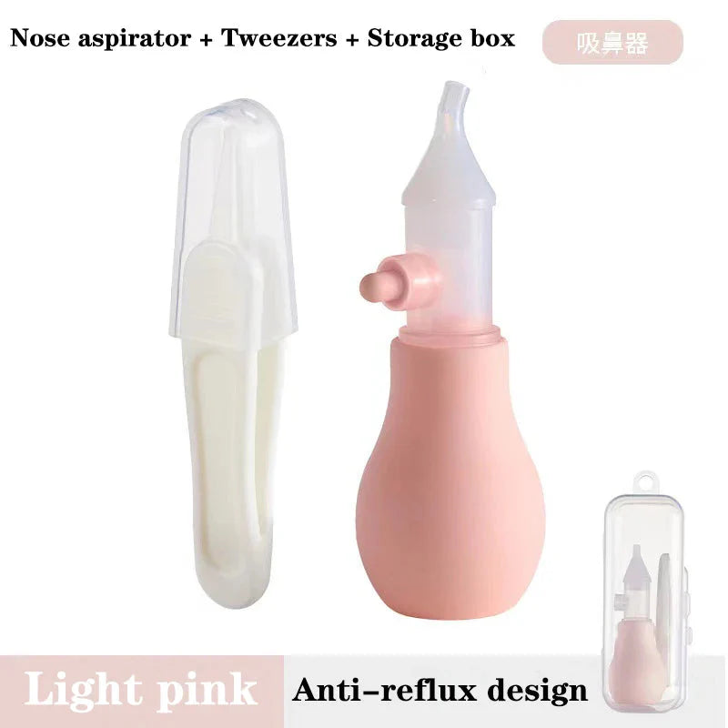 Baby Nasal Aspirator Infant Nose Cleaner Rhinitis Irrigator Syringe