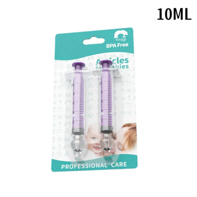 Baby Nasal Aspirator 10ML 20ML Soft Silicone Nose Cleaner Syringe