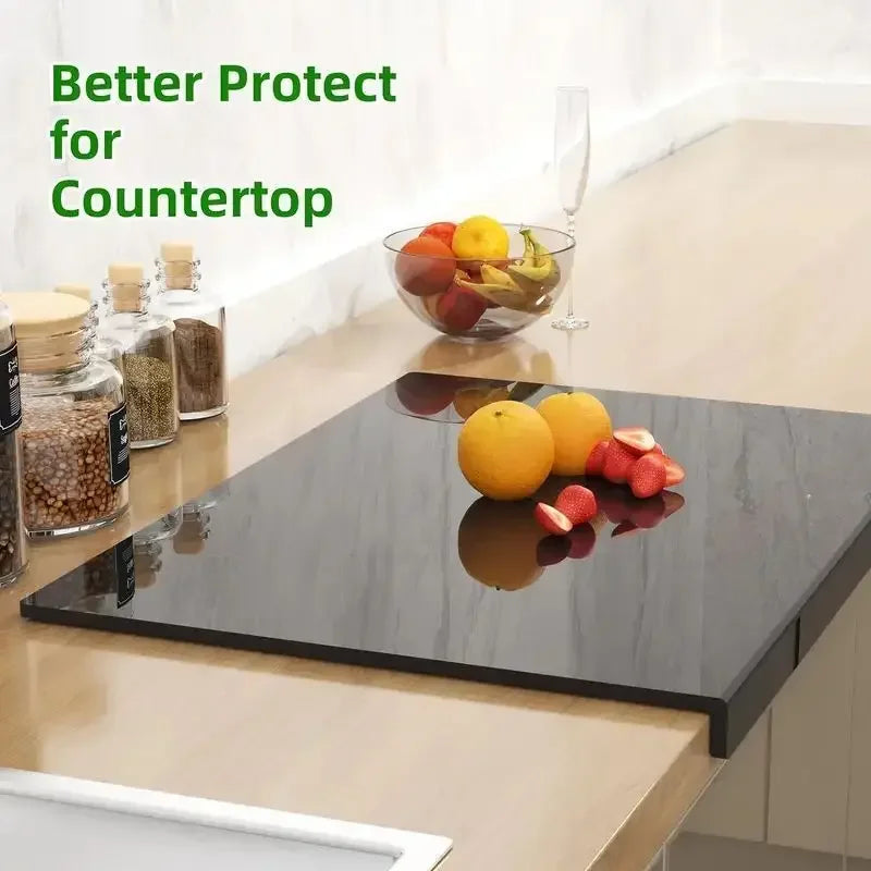 ClearCut Acrylic Cutting Board Durable Non Slip Kitchen Surface