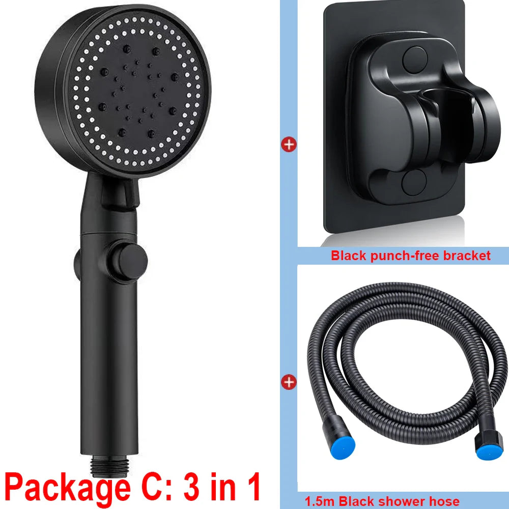 G1/2 Bathtub Shower Faucet Hot Cold Water Mixing Valve Set