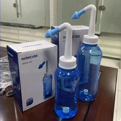 Nasal Irrigator Waterpulse Rinse Bottle Nose Cleaner For Adults