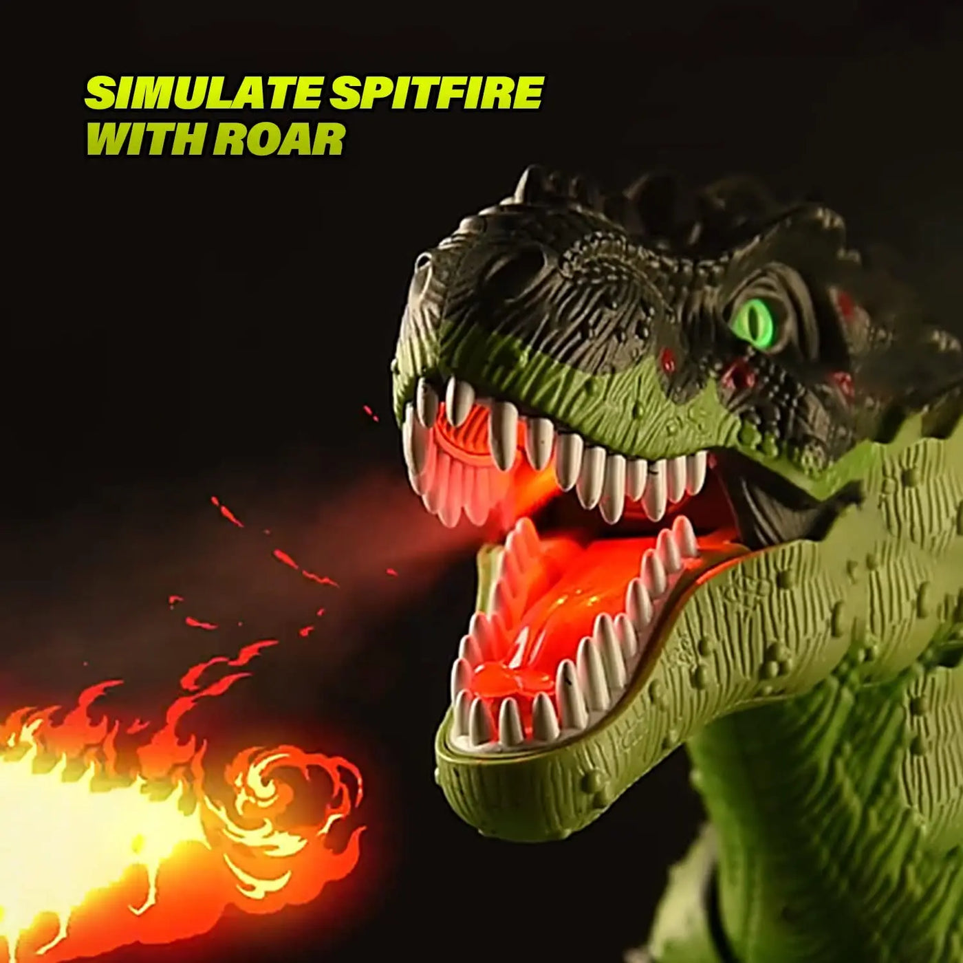 RoarMax Remote Control Dinosaur Toy T Rex Interactive Figure