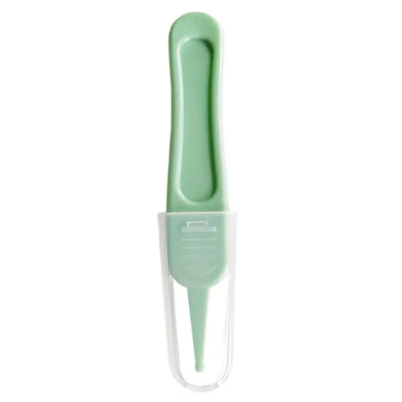 Baby Safety Tweezers Plastic For Nose And Ear Cleaning Care