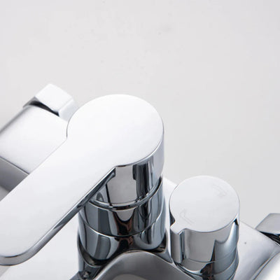 Triple Shower Faucet Decorative Covers Set For Bathroom Hot Cold Water