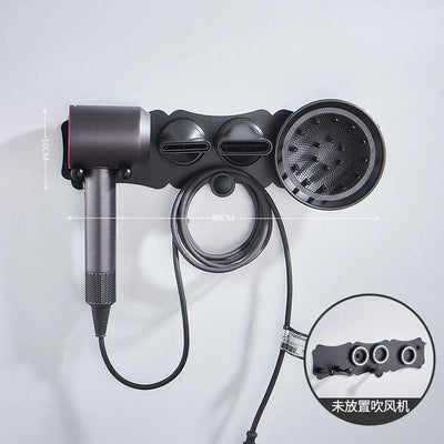 Wall Mount Hair Dryer Holder Magnetic Bracket For Dyson Supersonic