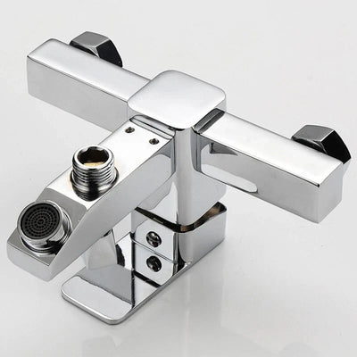 Bathtub Faucet Shower Set Waterfall Mixer Valve Hot Cold Control