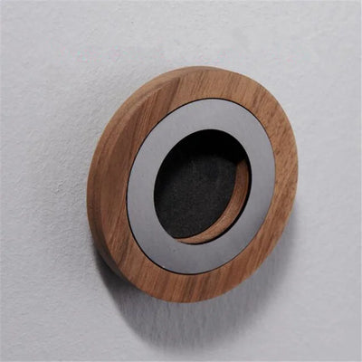 Wall Mounted Hair Dryer Storage Rack Copper Wood Organizer For Dyson