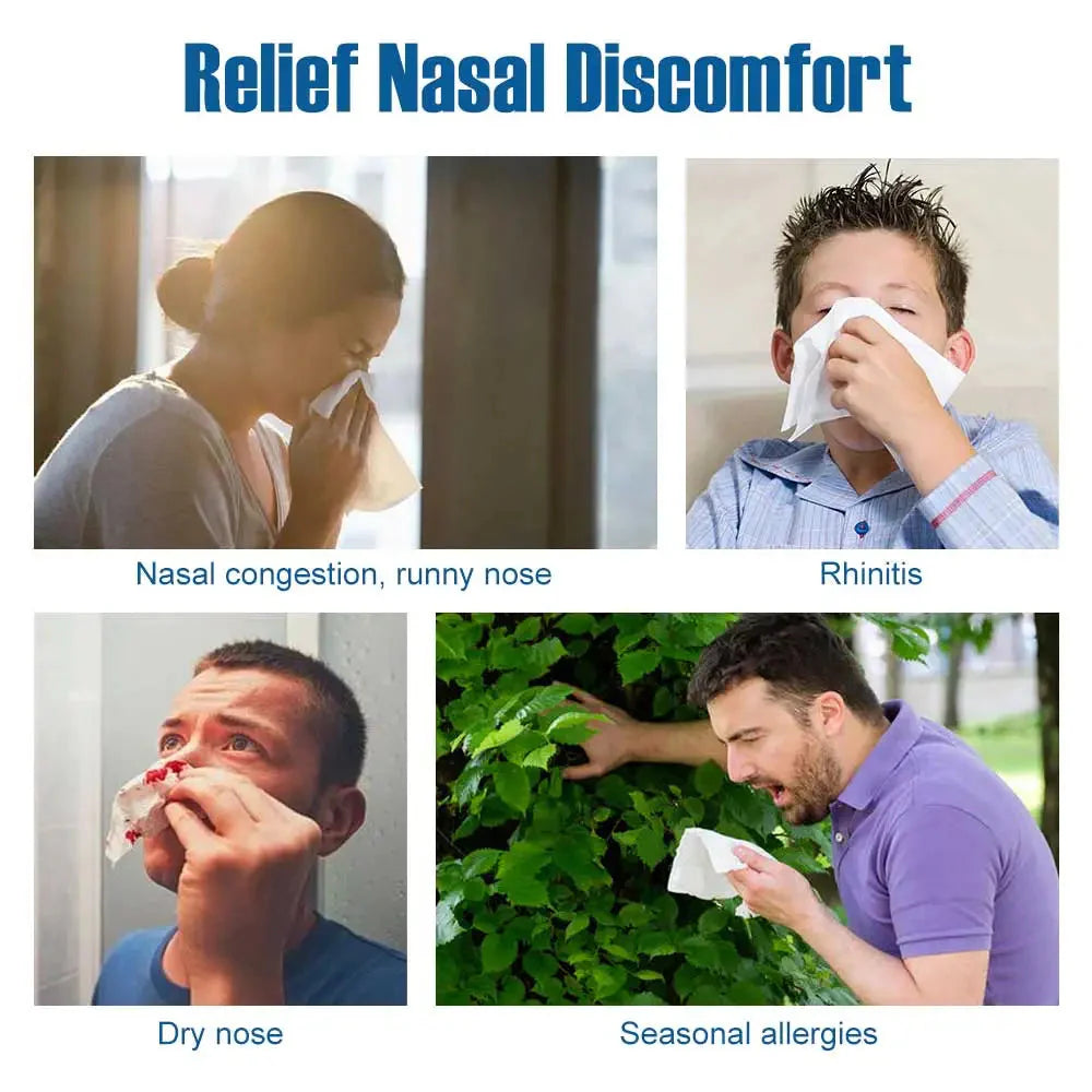 Nasal Irrigator Waterpulse Rinse Bottle Nose Cleaner For Adults