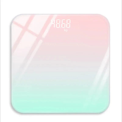 Bathroom Scale Clear Digital Body Weight Monitor Accurate Measurement