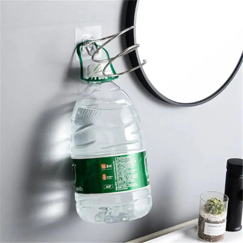 Spiral Wall Mounted Hair Dryer Holder Storage Organizer Rack