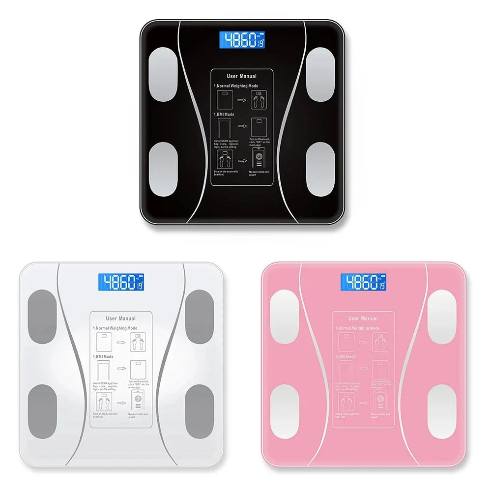 Body Fat Scale Wireless Digital Bathroom Weight Composition Monitor