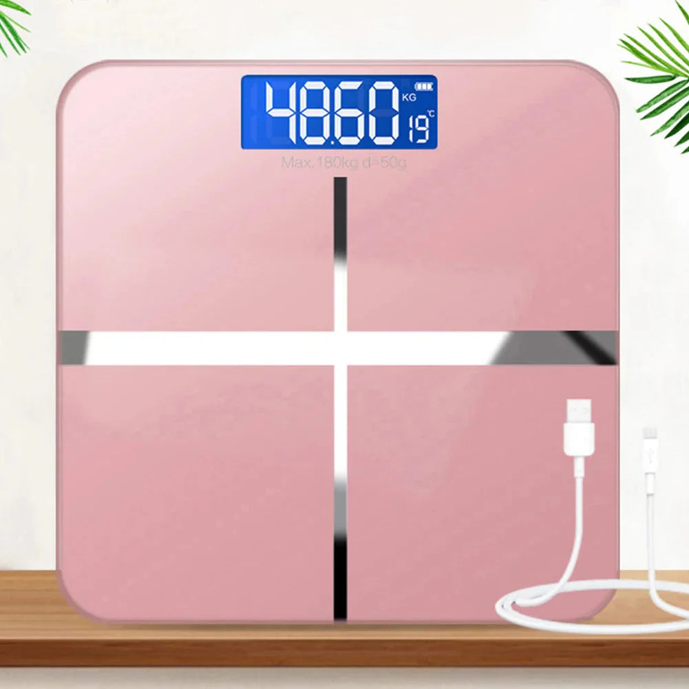 Bathroom Scale Electronic Body Weight With HD Display Digital