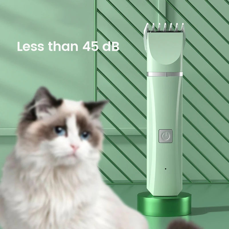 Electric Pet Hair Trimmer Grooming Kit For Smooth Fur Care