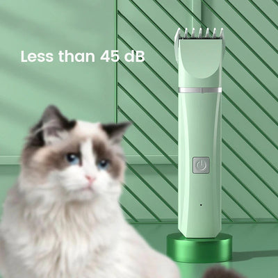 Electric Pet Hair Trimmer Grooming Kit For Smooth Fur Care