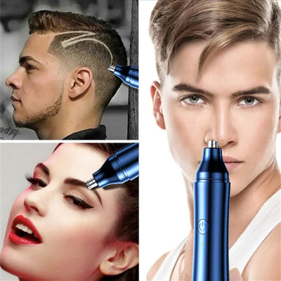 Electric Nose Hair Trimmer Rechargeable Painless Ear And Nose Groomer